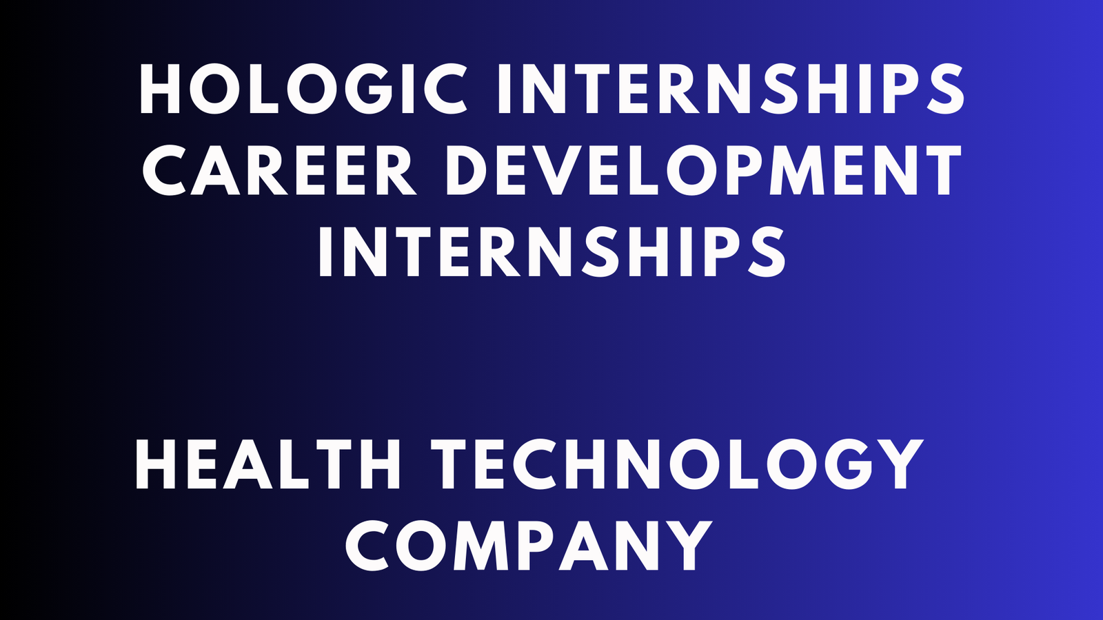 Hologic Internship